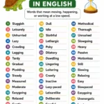 synonyms for slow in english