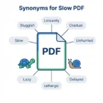synonyms for slow pdf