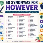Synonyms For However